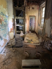The morgue at Forest Haven Mental Institution in Laurel MD