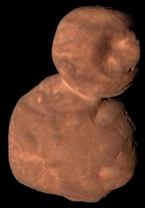 The most distant object ever explored The Snowman - Ultima Thule  miles in length