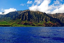 The Na Pali coast in Hawaii I took this myself this summer 