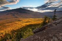The Northern Presidentials in New Hampshire seen from Pine Mountain 