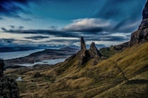 The Old Man of Storr Tote Scotland UK by Graham Bradshaw 