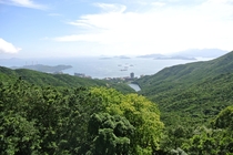 The other side of Hong Kong Island viewed from Victoria Peak 