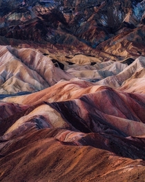 The Otherworldly Colors of Death Valley  x
