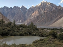 The Passu Cones in Gilgit Baltistan the highlight of our trip to Northern Pakistan 