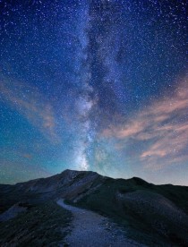 The peak of Loveland Pass also known as The Trail to the Milky Way 