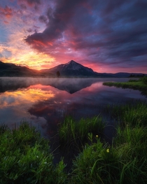 The Perfect Sunrise - Crested Butte Colorado 