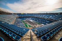 The Pontiac Silverdome The former home of the Detroit Lions now sits abandoned by Johnny Joo 