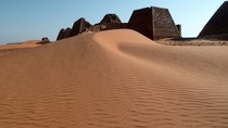 The Pyramids of Meroe 