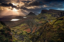 The Quiraing Isle of Skye Scotland by Florent Criquet