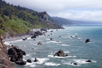 The Redwood groves get most of the love but the coast of Redwood National Park is just as spectacular 