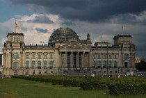 The Reichstag Berlin Germany renovated by Norman Foster 