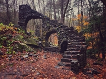 The remains of Madame Sherri Castle New Hampshire
