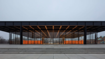 The restored Neue Nationalgalerie in Berlin by David Chipperfield Architects Completed in  the museum for modern art was one of Mies van der Rohes last major projects and his only building built in Germany following his emigration to the US