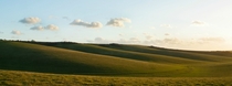 The rolling hills of Sussex England 