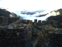 The Ruins of Sayacmarca Inca Trail Peru 
