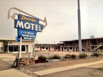 The Sahara Motel in Jordan Valley Oregon