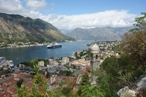 The scenic city of Kotor Montenegro 