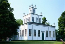 The Sharon Temple in Ontario built by the Children of Peace between - 