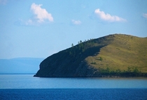 The shore of Lake Baikal 