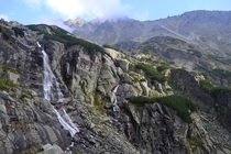 The Skok waterfall last September High Tatras Slovakia 