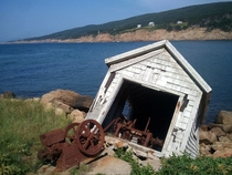 The Sliding Shack Chimney Corner Cape Breton Island -More info in comments-