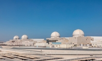 The South Korean built Barakah nuclear power plant in the United Arab emirates whose first reactor started up a month or two ago and when all of the reactors are opened should supply th of the UAEs electricity