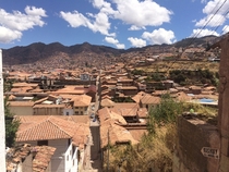 The sprawling streets of Cusco Peru 
