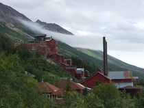 The -storey tall Kennecott Concentration Mill and abandoned mining town in Alaska outside of McCarthy History link in comments 