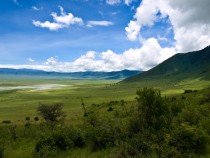 The stunning Ngorongoro Crater in Tanzania 