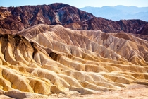 The textures of Death Valley 