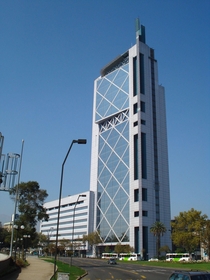 The Torre Telefnica building in Santiago Chile Designed by Mario Paredes 