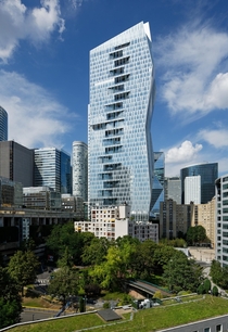 The Tour Majunga is a skyscraper located La Dfense near Paris in France The main architect of the tower is Jean-Paul Viguier