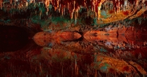 The trippy mirrors of Luray Caverns VA 