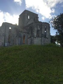 The unfinished church in St Georges Bermuda