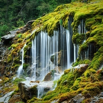 The unique Tropfsteinquelle roughly translates to dripping stone spring in Italian South Tyrol  photo by Andrea Lastri