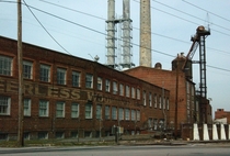 The vacant  year old Burlington Industries Plant Peerless Woolen Mill that sprawls  acres Rossville Ga 