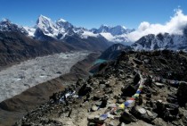 The View from Gokyo Ri Everest Region Nepal 
