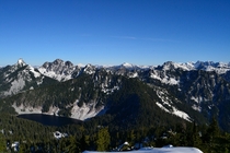 The view from Granite Mountain Washington 