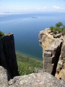 The View from the Sleeping Giant Ontario Canada 