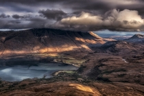 The village of Torridon at the head of Loch Torridon in Northwest Scotland By Graham Bradshaw 
