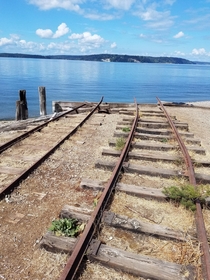 The wharf is gone but the tracks remain DuPont WA