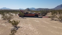 The wife and I bought some land a few years ago just north of Big Bend National Park In exploring the land we found this early s Cadillac on the property