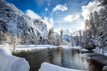The winter wonderland that is Yosemite - 