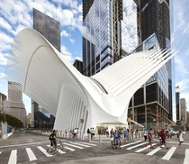 The World Trade Centre Transportation Hub New York the United States Santiago Calatrava