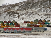 The worlds northernmost town - Longyearbyen Svalbard Norway 