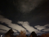 These Clouds Reflecting the City Lights in Albuquerque NM OC
