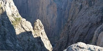 They say the bottom only receives  minutes of light per day the Black Canyon of the Gunnison Southwest Colorado 