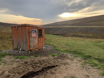 This abandoned emergency shelter I found in Iceland 