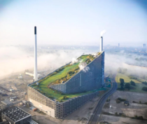 This Danish power plant has a park built on top of it