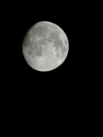 This is my first attempt at taking a picture of the moon on my P pro mobile device Its actually helping my depression just gazing at it I hope you guys like it Godbless if you have any tips would be good thank you